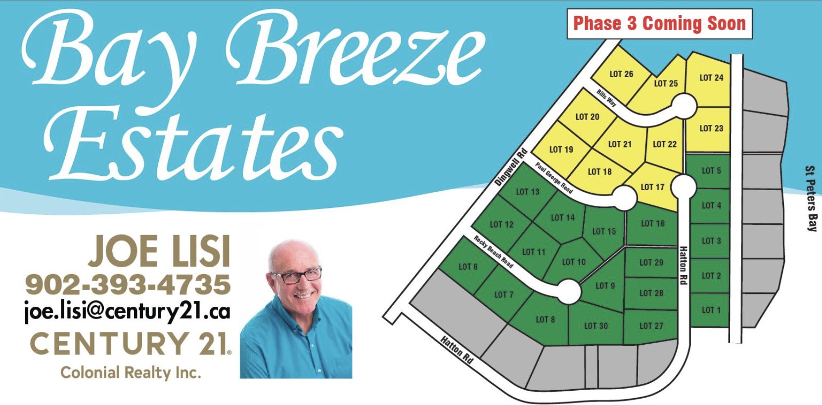 Bay Breeze Estate - Lots for Sale in PEI